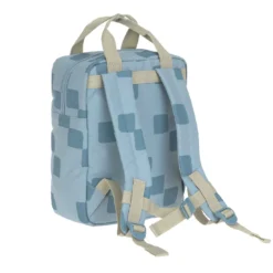 Kinderrucksack Square Pattern Party Blau