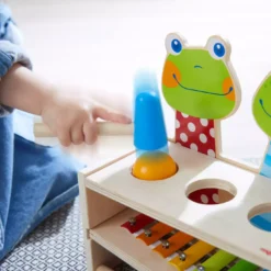 Klang-Klopfbank Froschkonzert