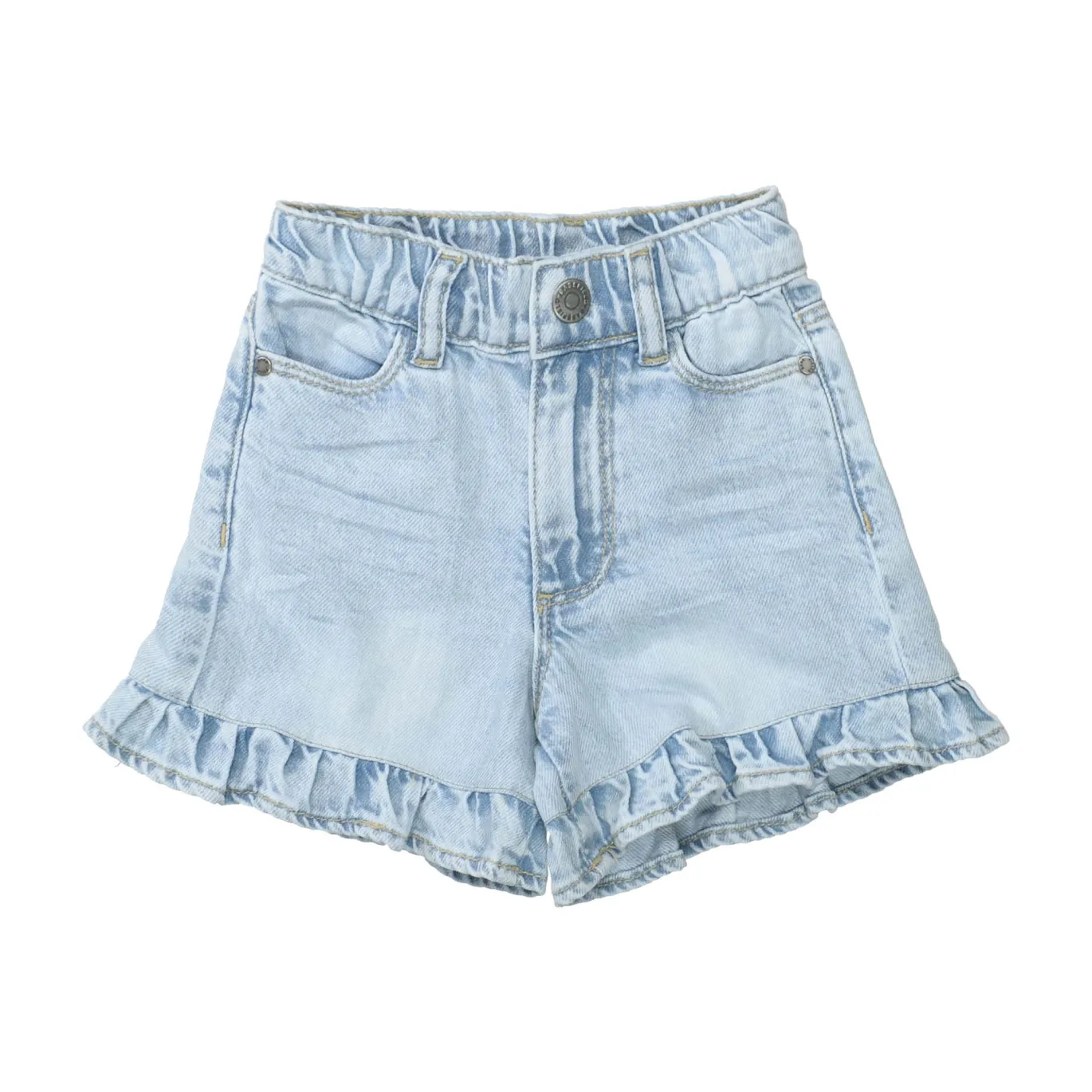 kurze Jeanshose