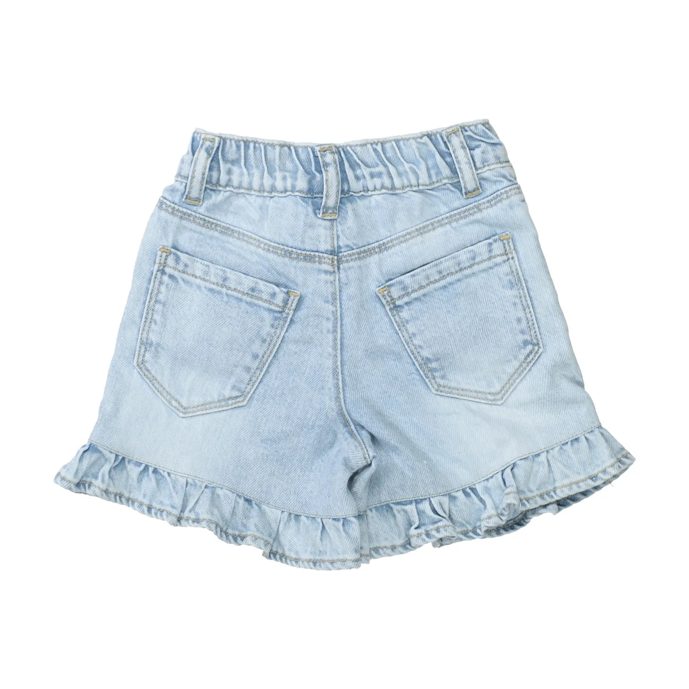 kurze Jeanshose