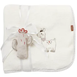 Kuscheldecke Lama