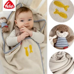 Kuscheldecke Otter