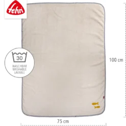 Kuscheldecke Otter