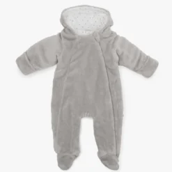 Kuscheloverall mit Klapphänden