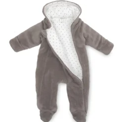 Kuscheloverall mit Klapphänden
