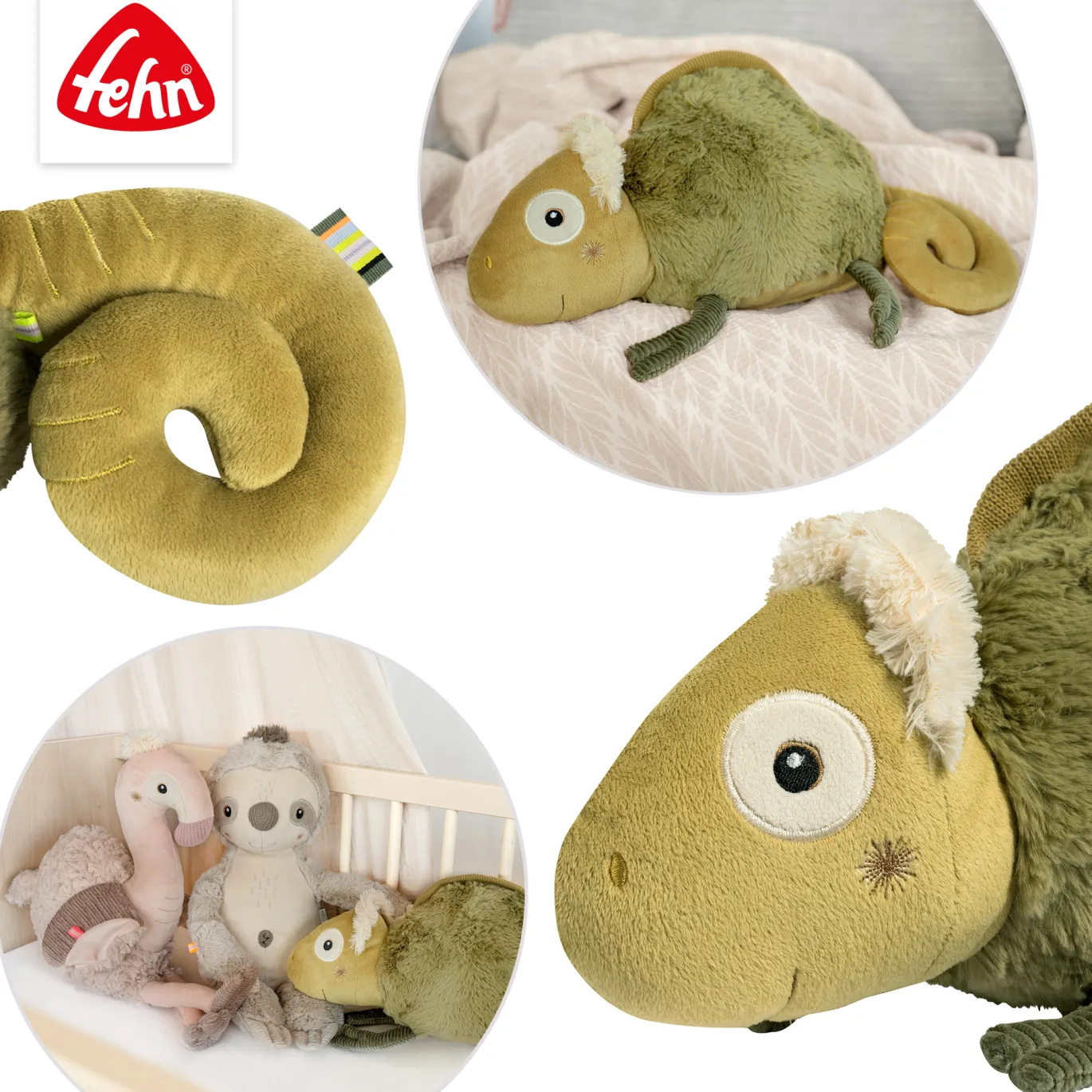 Kuscheltier Chamäleon XL