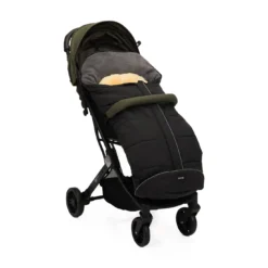 Lammfellfußsack Discover Schwarz