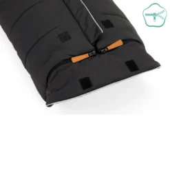 Lammfellfußsack Discover Schwarz