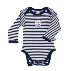 Langarmbody gestreift Gr. 62-68