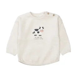 Langarmshirt Kuh