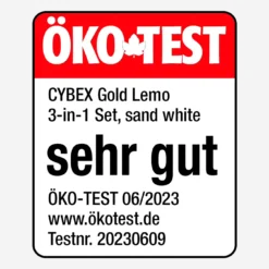LEMO Hochstuhl 4in1 Set Stunning Black