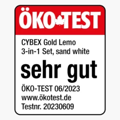 LEMO Hochstuhl 4in1 Set Stunning Black