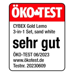LEMO Hochstuhl 3in1 Set Stunning Black