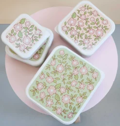 Luchbox 4er-Set Blumen
