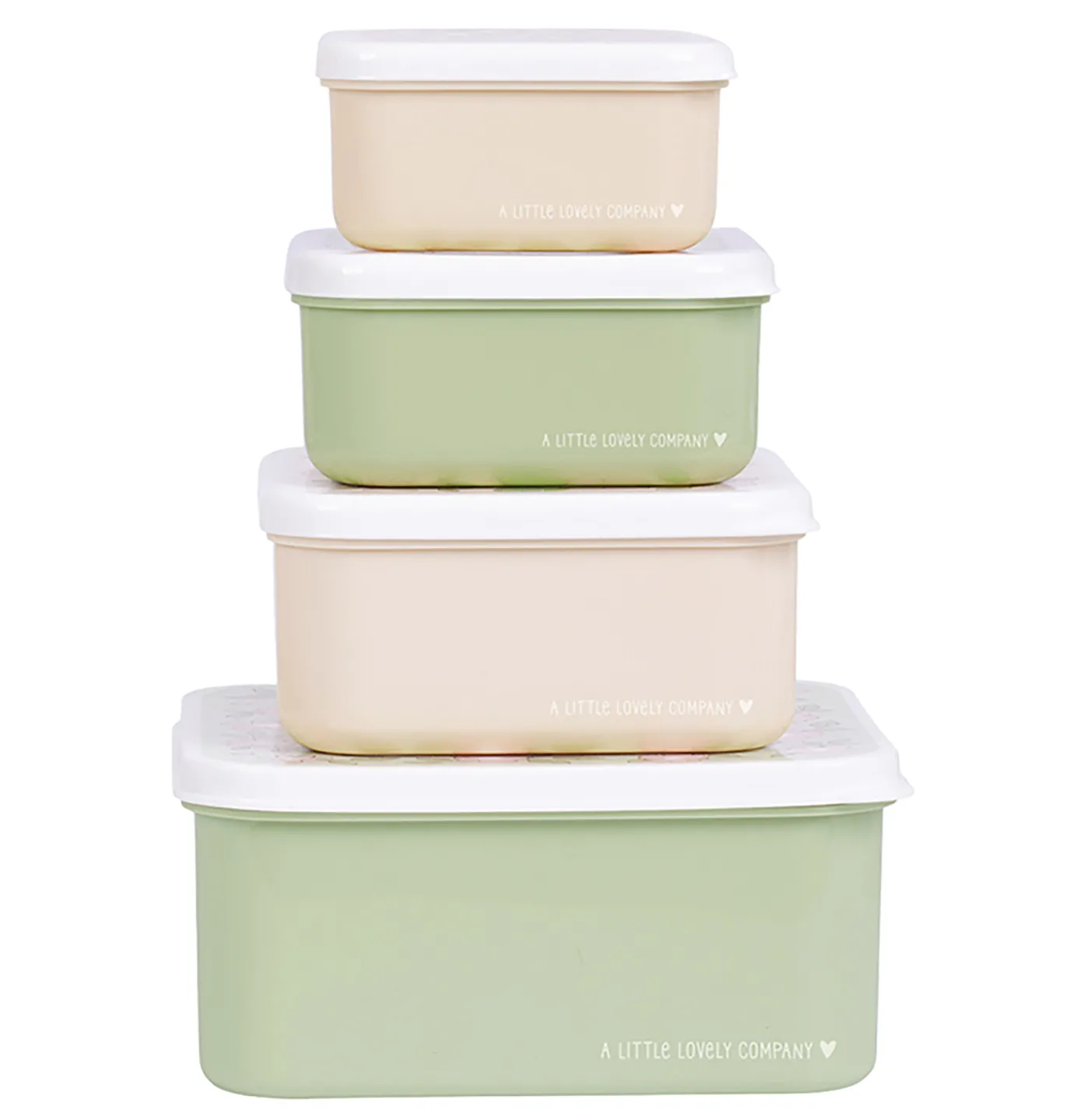 Luchbox 4er-Set Blumen