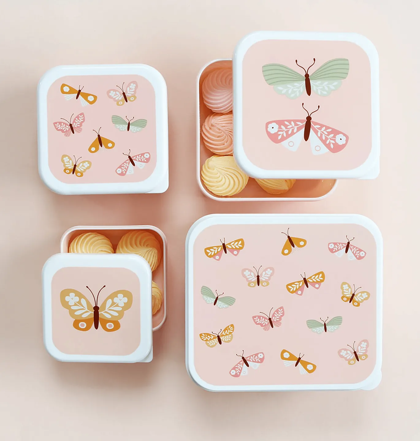 Luchbox 4er-Set Schmetterlinge