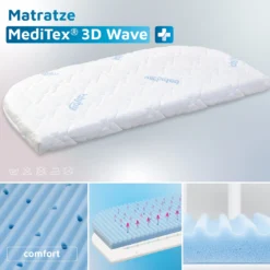 Matratze MediTex® Wave 3D passend für Modell Boxspring XXL