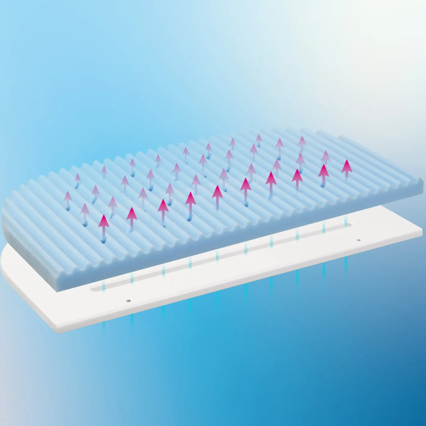 Matratze MediTex® Wave 3D passend für Modell Boxspring XXL