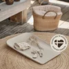 Matty™ Mini Wickelauflage Cappucino