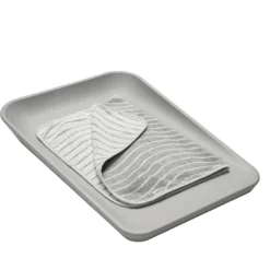 Matty Topper Woodland für Wickelauflage Cool Grey