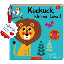 Mein Filz-Fühlbuch Kuckuck, kleiner Löwe!