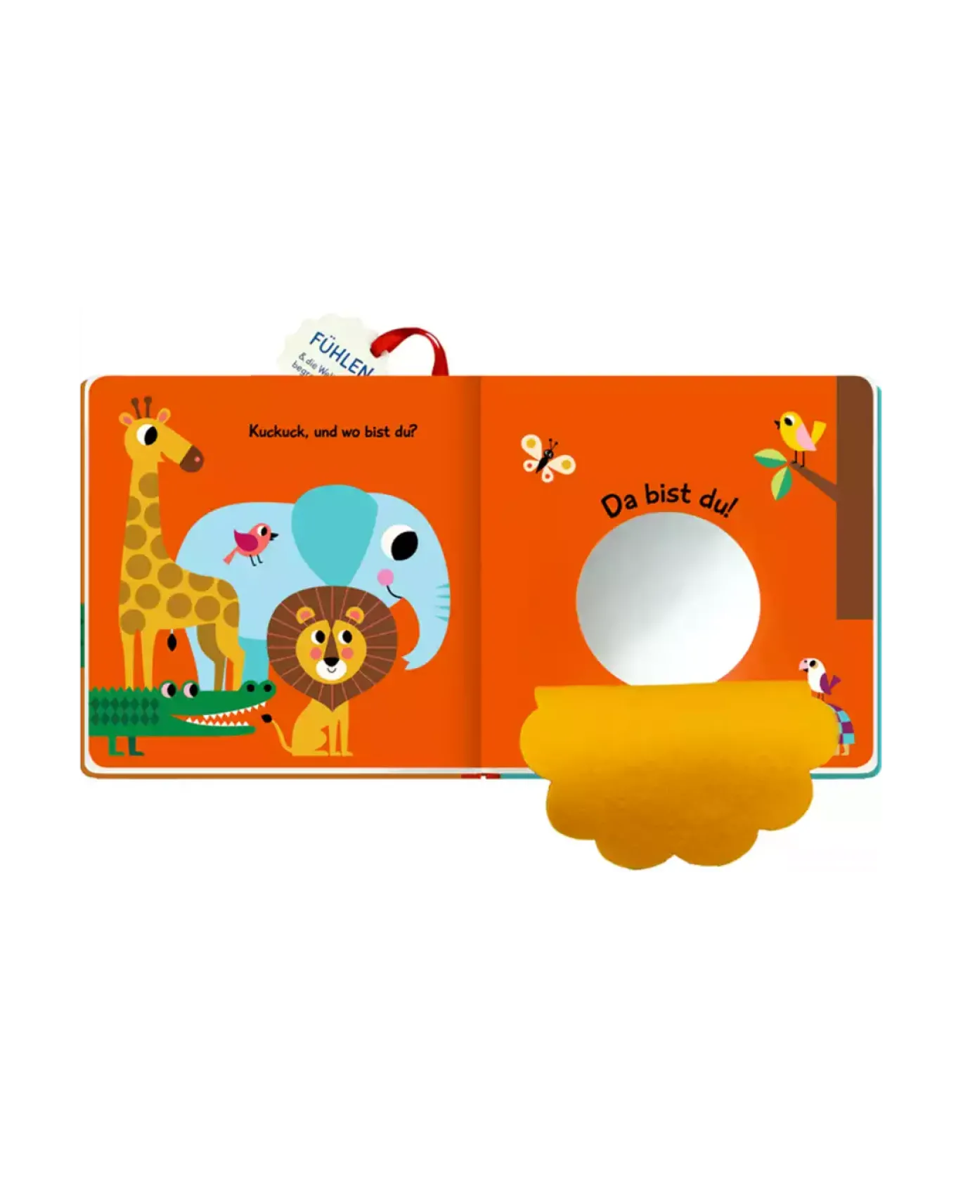 Mein Filz-Fühlbuch Kuckuck, kleiner Löwe!
