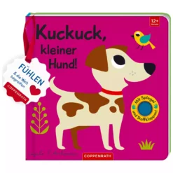 Mein Filz-Fühlbuch Kuckuck, kleiner Hund