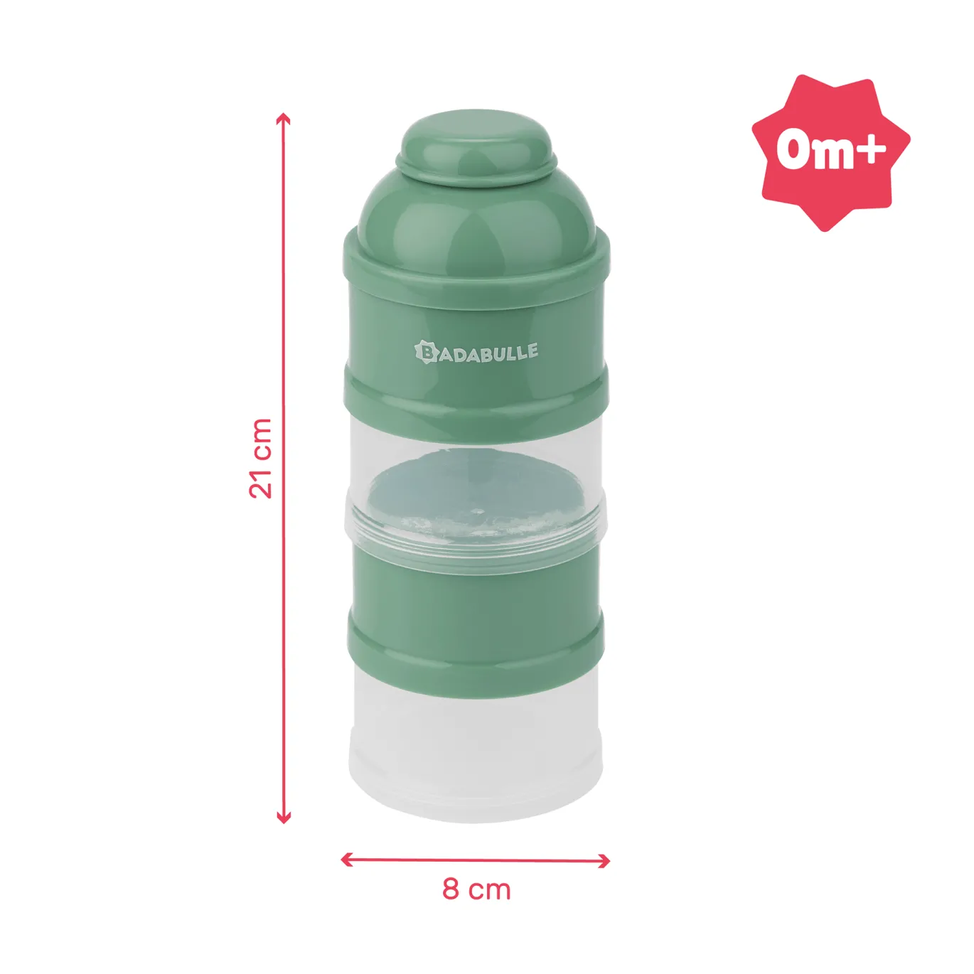 Milchpulver-Portionierer Soft Green
