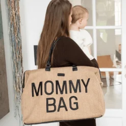 Mommy Bag® Wickeltasche Raffia