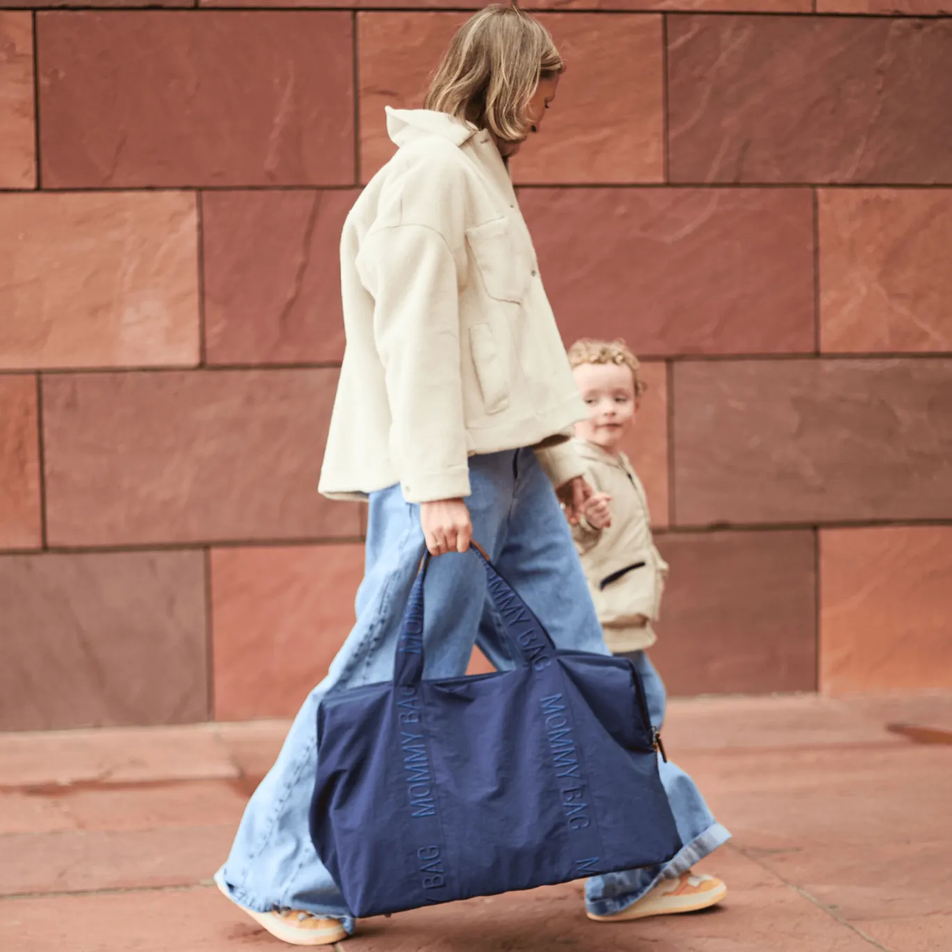 Mommy Bag® Wickeltasche Urban Blau