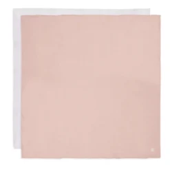 Mulltücher Wild Rose/Ivory 115 x 115 cm