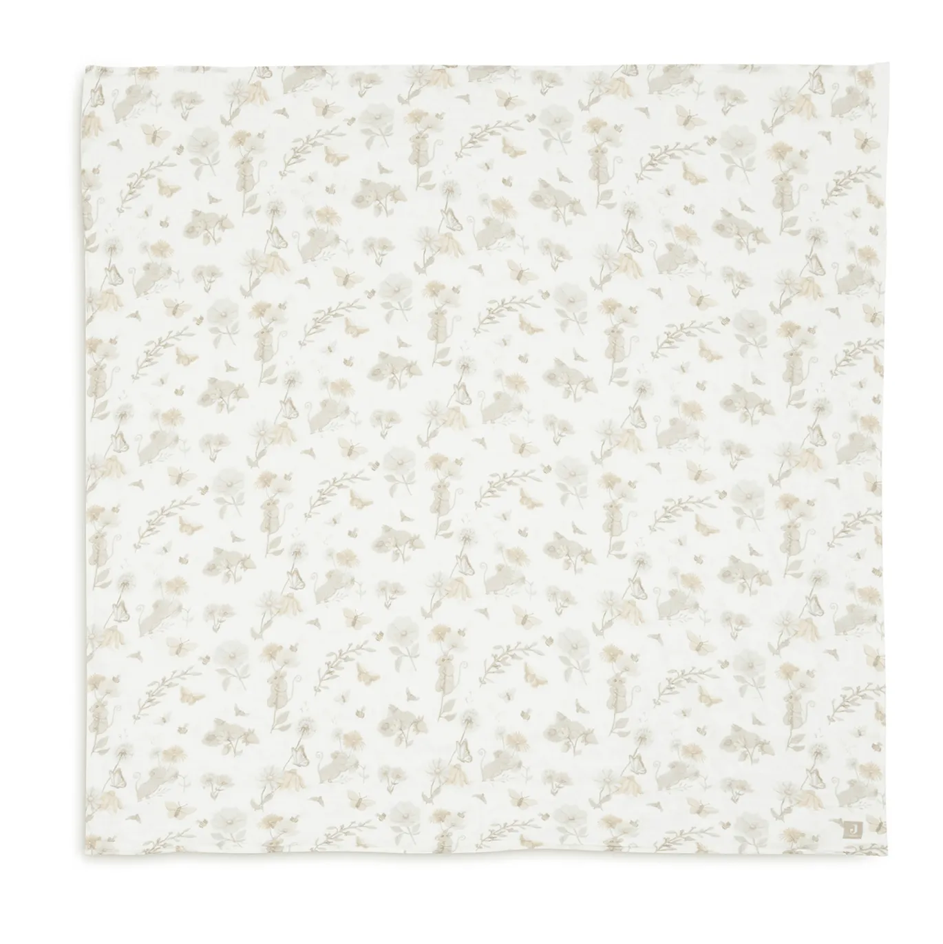 Mulltuch Dreamy Mouse 115 x 115 cm