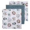 Mullwindeln Animal Green