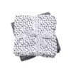 Mullwindeln Happy Dots Grey
