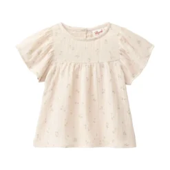 Musselin-Bluse Blumen