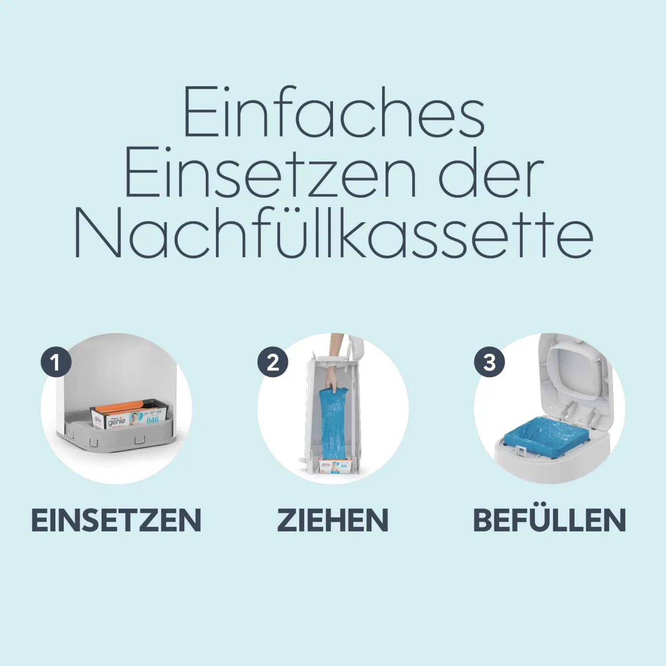 Nachfüllkassete Diaper Genie EasyRoll