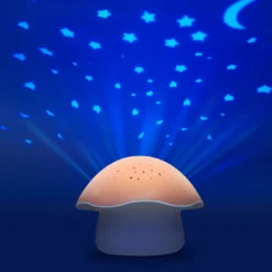 Nachtlicht Pilz mit Projektor