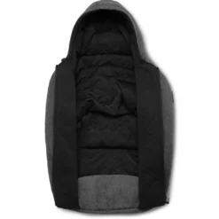 Neugeborenen Fußsack Diamond Edition Asphalt