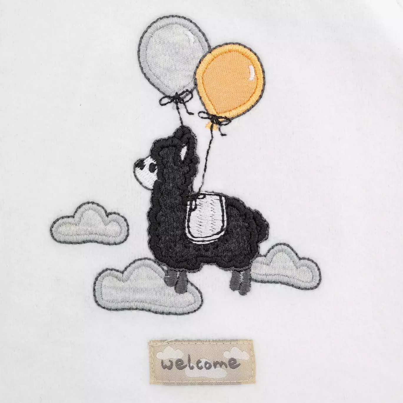 Nicki Schlafanzug Lama mit Luftballon