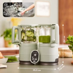 Nutribaby Glass Green Celadon