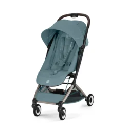 Orfeo Stormy Blue mit Rahmen in Taupe 26