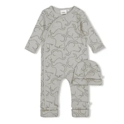 Overall mit Mütze Elefant