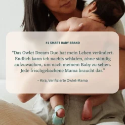 Owlet Dream Bundle: Dream Sock + Owlet Dream Sight Baby Kamera Mint