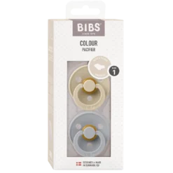 Pacifier Colour 2er Pack Latex 0-6 Monate Vanilla Cloud