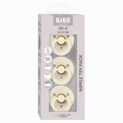 Pacifiers Try-it Colour 3er Pack 0-6 Monate Ivory