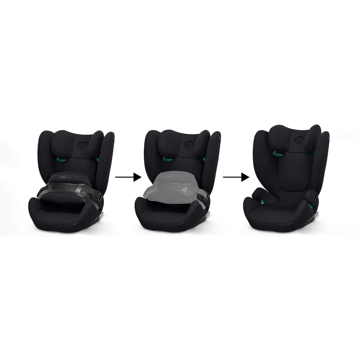 Pallas B i-Size Pure Black