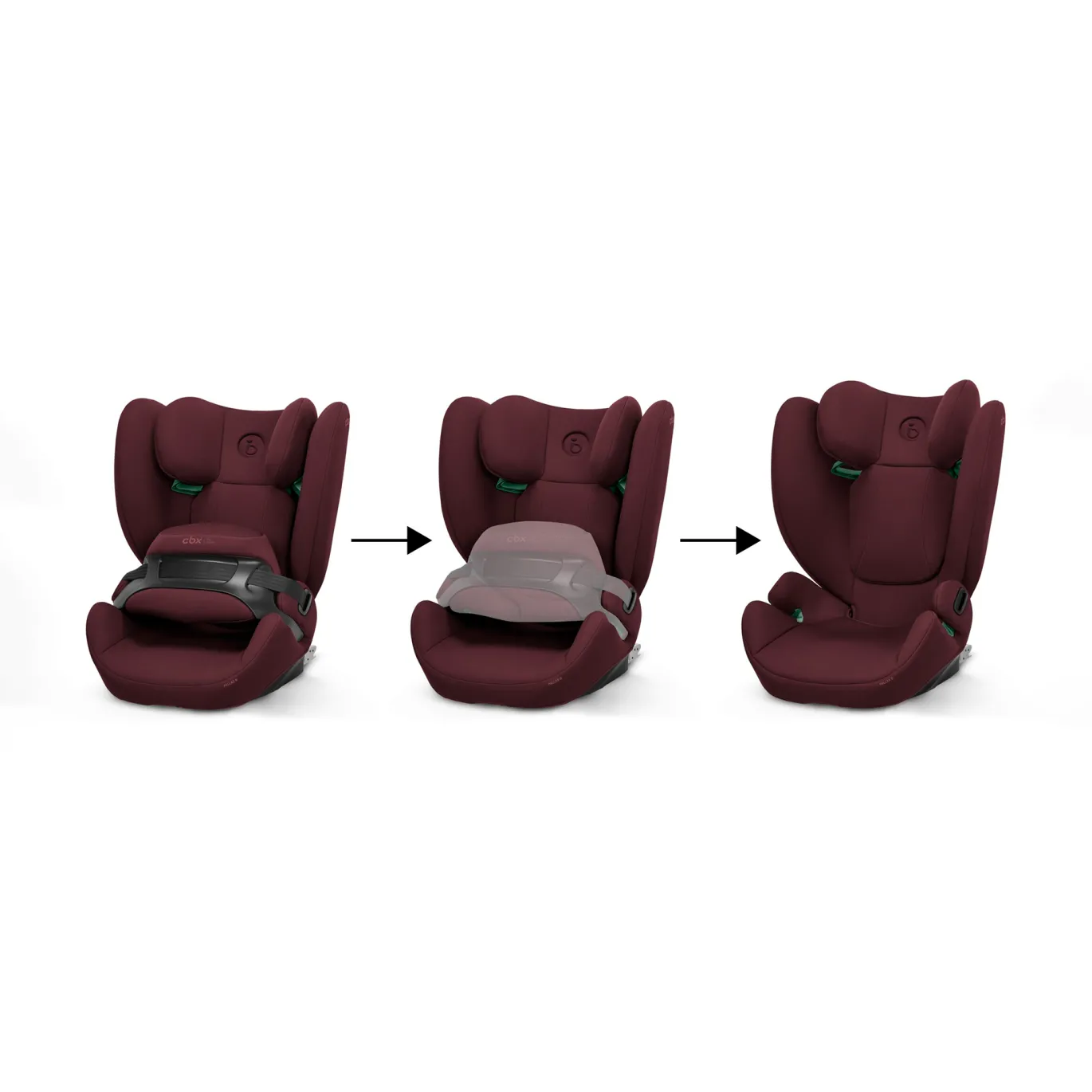 Pallas B i-Size Rumba Red