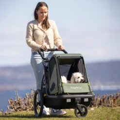 Pluto M Hundefahrradanhänger
