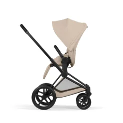 Priam Comfort Cozy Beige mit Rahmen in Matt Black 26
