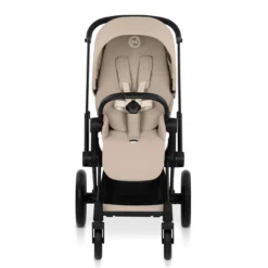 Priam Comfort Cozy Beige mit Rahmen in Matt Black 26